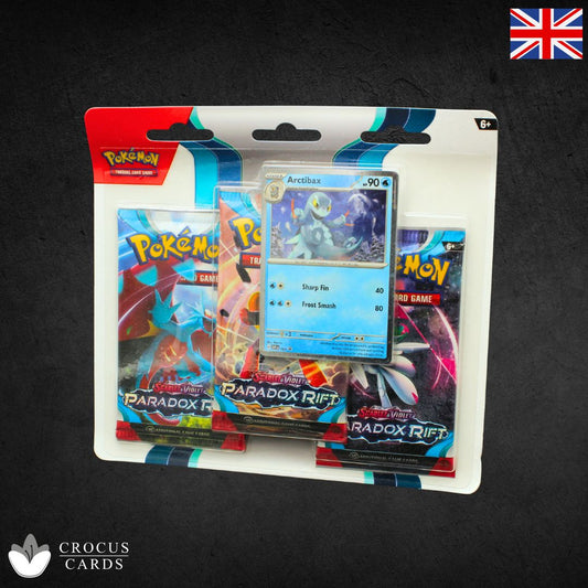 Pokemon Paradox Rift 3-Pack Blister Arctibax (EN)