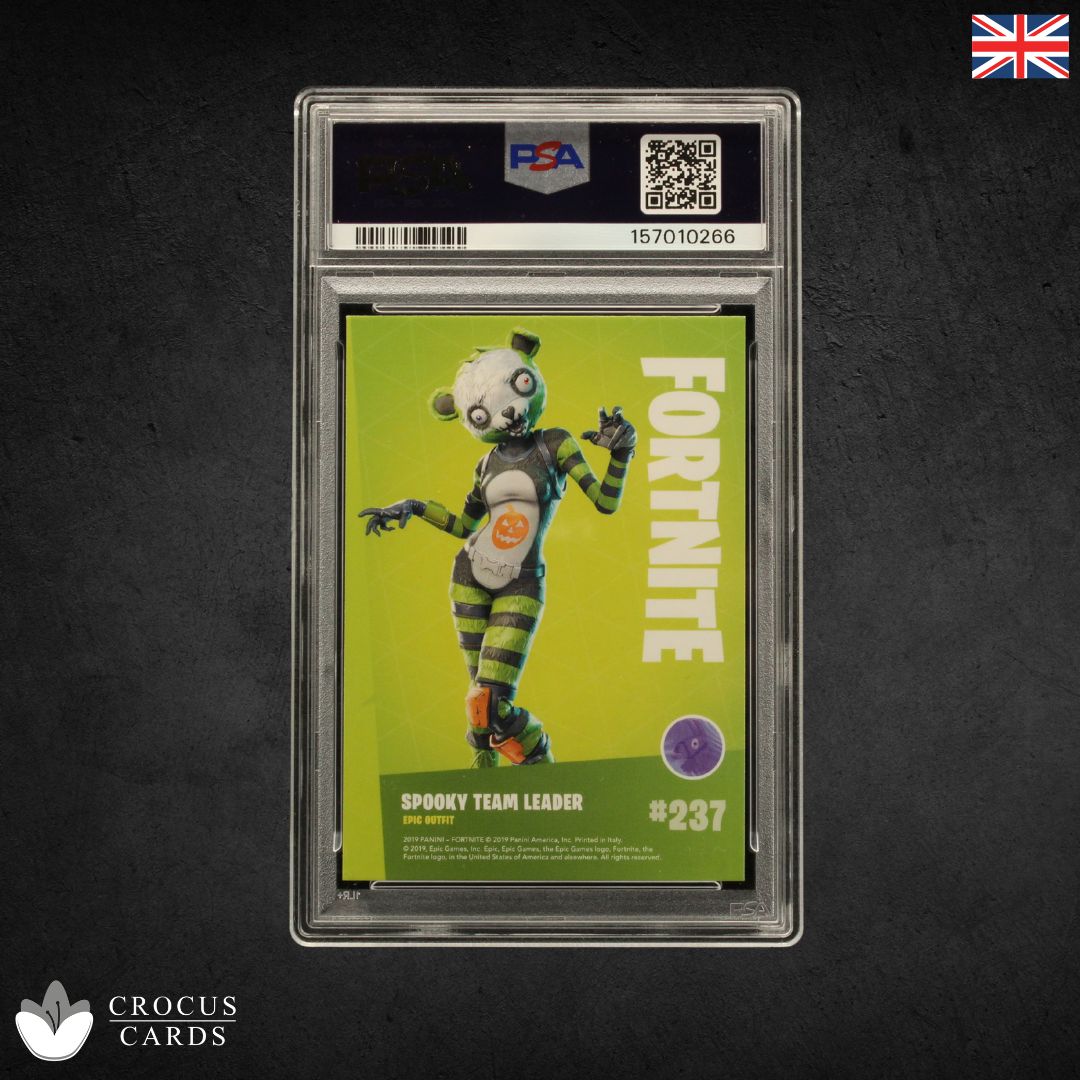 Panini Fortnite Series 1 - Spooky Team Leader #237 Crystal Shard - PSA 10