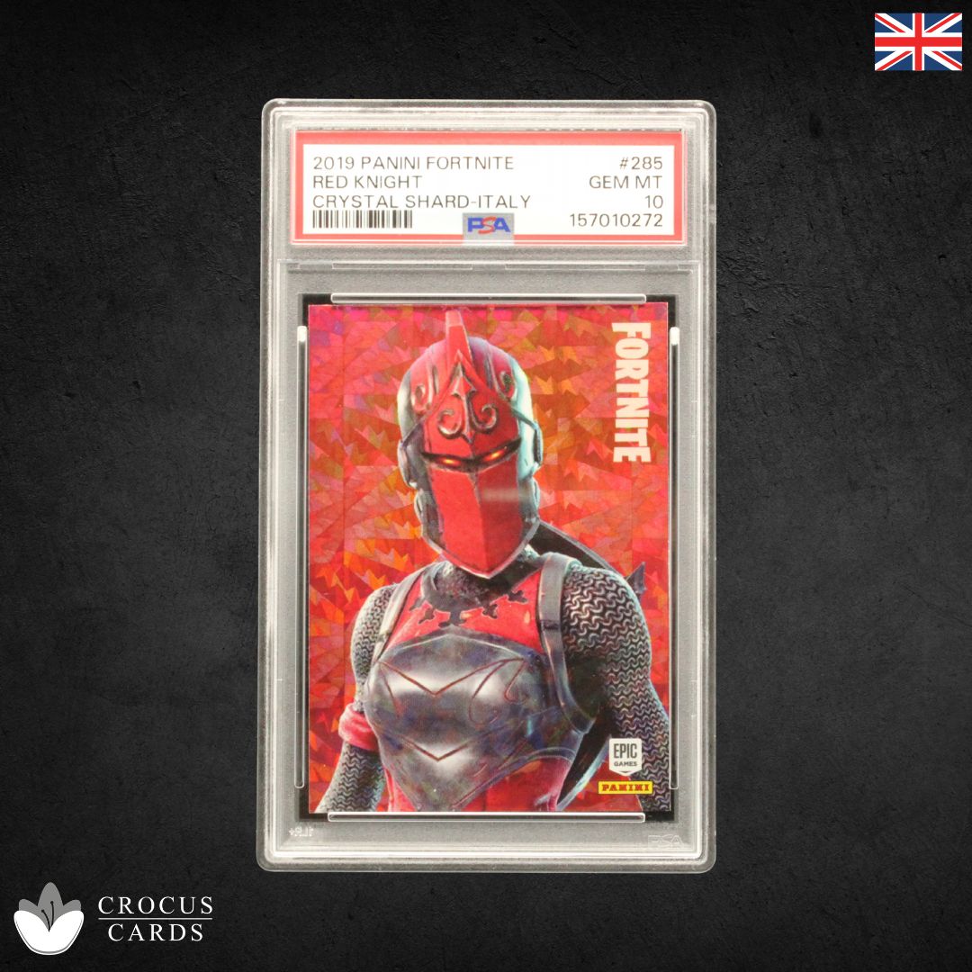 Panini Fortnite Series 1 - Red Knight #285 Crystal Shard - PSA 10
