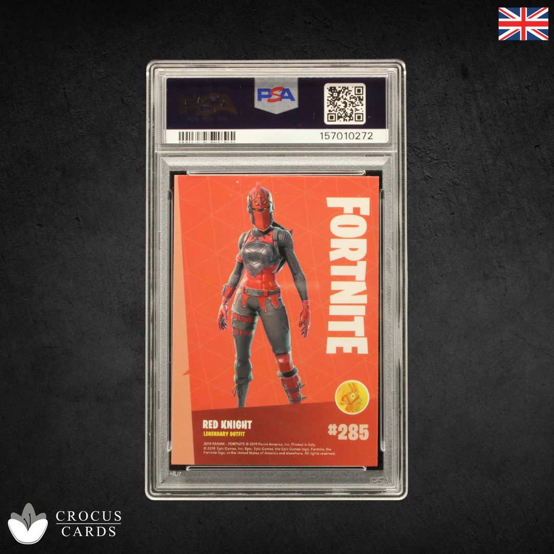 Panini Fortnite Series 1 - Red Knight #285 Crystal Shard - PSA 10