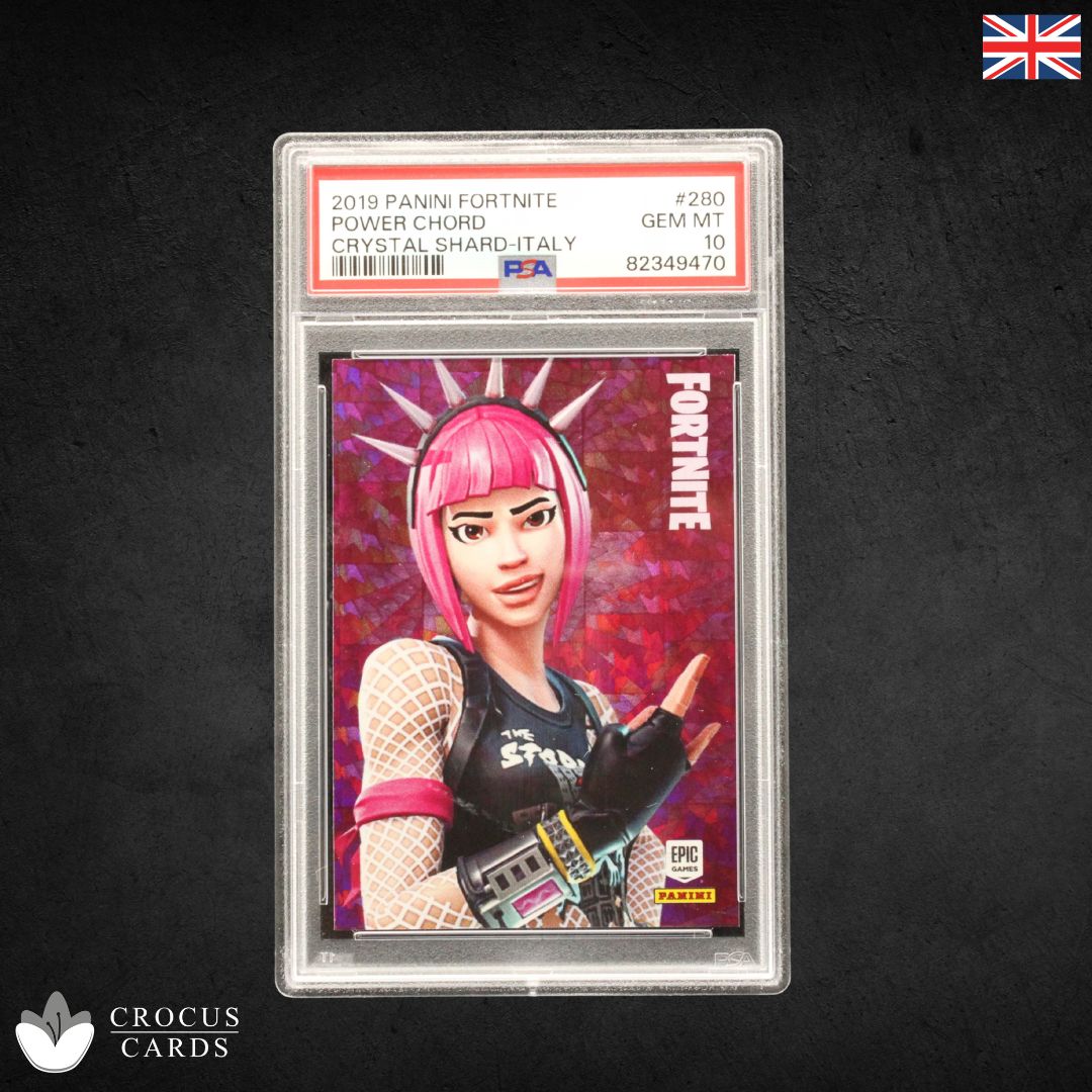 Panini Fortnite Series 1 - Power Chord #280 Crystal Shard - PSA 10