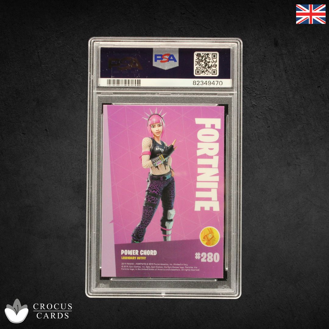 Panini Fortnite Series 1 - Power Chord #280 Crystal Shard - PSA 10