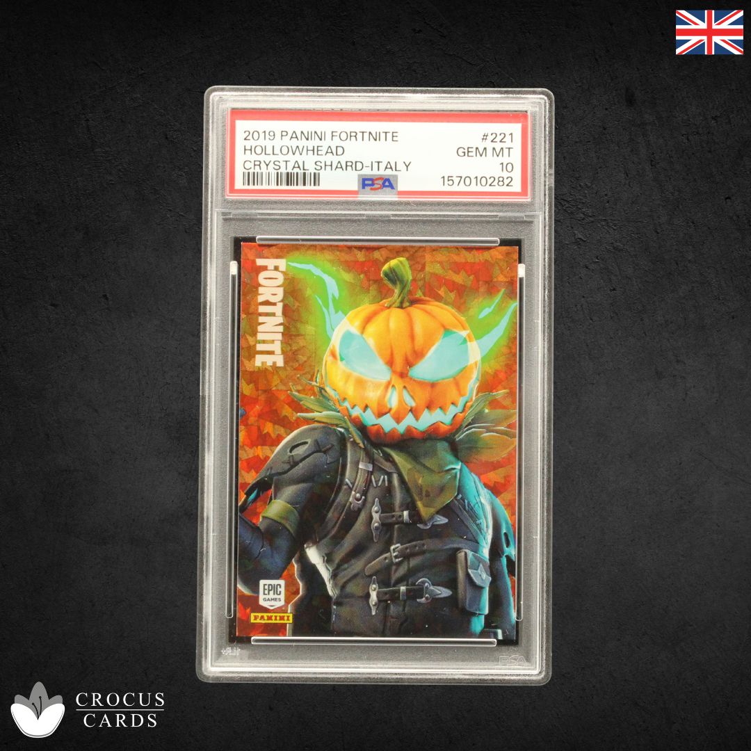 Panini Fortnite Series 1 - Hollowhead #221 Crystal Shard - PSA 10