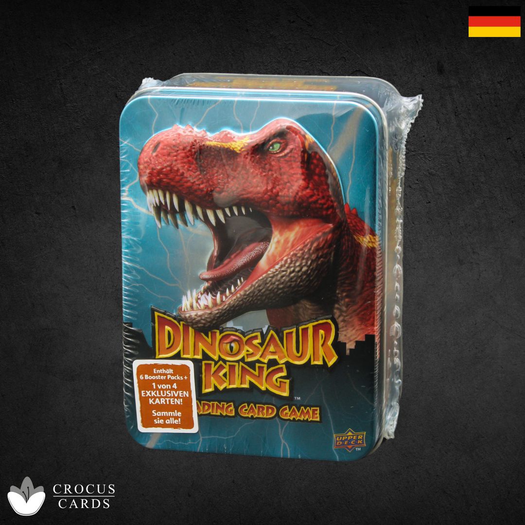 dinosaur king trading card game booster box Upper Deck Dinosaur King Trading Card Game Tin Box (DE) – Crocus-Cards