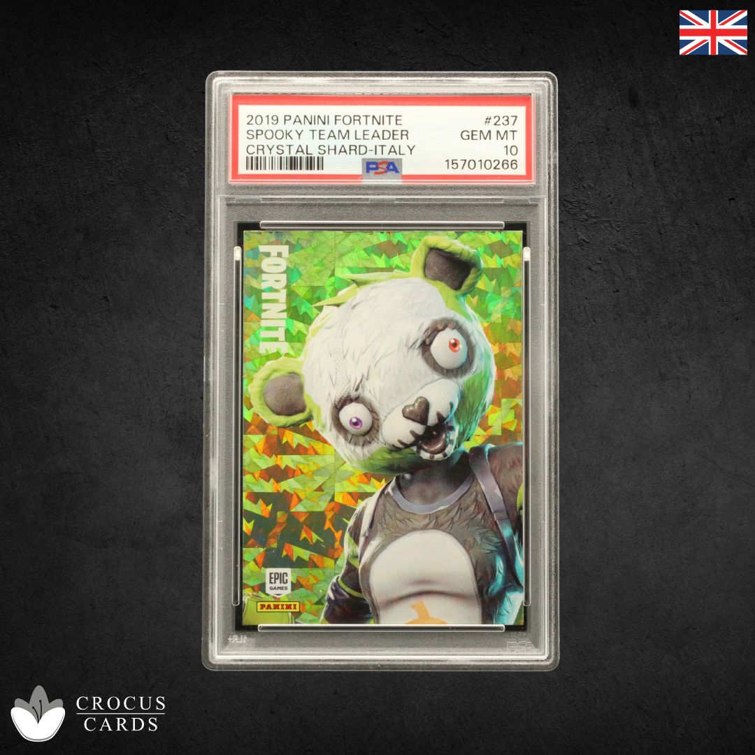 Panini Fortnite Series 1 - Spooky Team Leader #237 Crystal Shard - PSA 10
