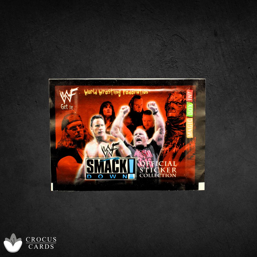 WWF Smack Down! Official Sticker Collection Pack (2000)