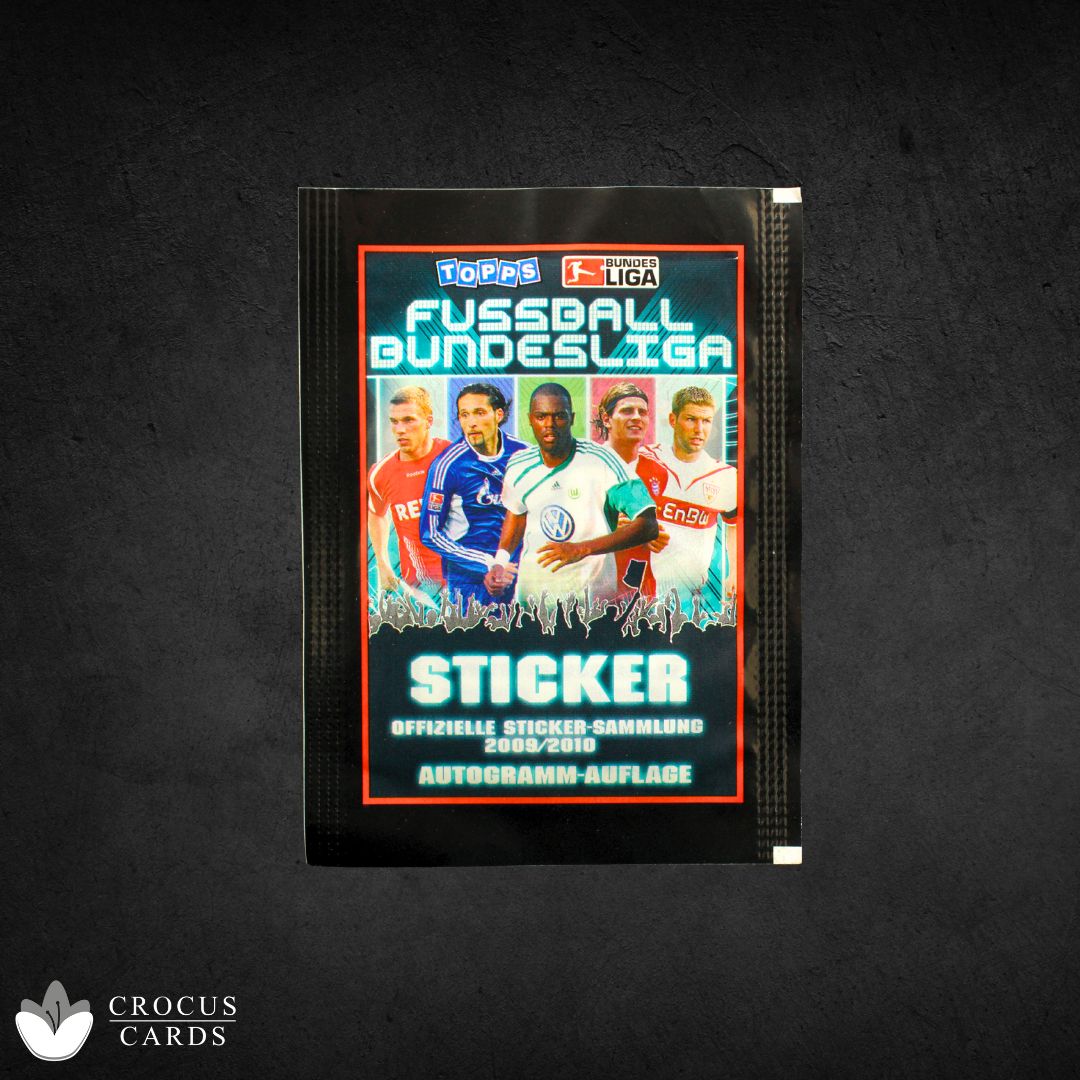 Topps - Fußball Bundesliga Sticker Pack (Autogramm-Auflage) Saison 2009/2010
