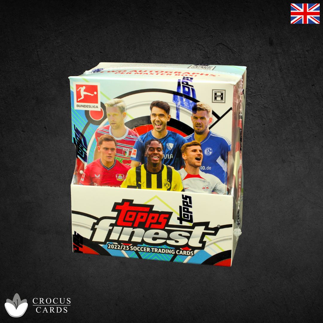 LIVE BREAK: Topps Finest - 2022/23 Soccer Trading Cards Hobby Box (EN)