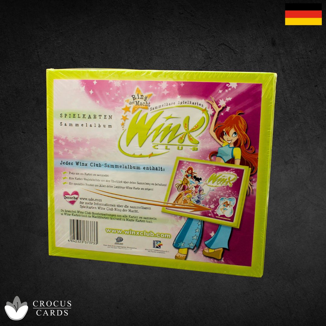 Upper Deck - Winx Club: Ring der Macht Spielkarten Sammelalbum (DE)