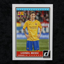 将图片加载到图库查看器，Fußball - Lionel Messi - Panini Donruss 2015
