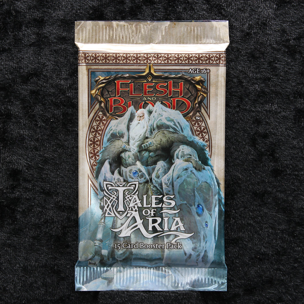 Flesh and Blood: Tales of Aria 1st Edition Boosterpack - Englisch